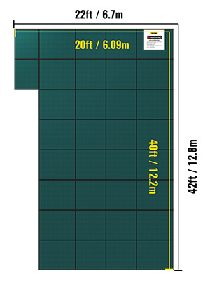Kryt Bazéna S Výrezom Na Schodík (6.7 X 12.8 M) – Obrázok 6