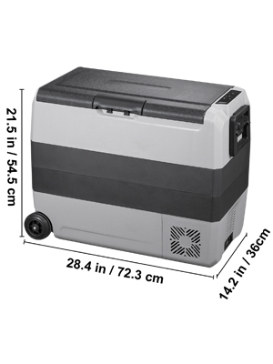 60l Autochladnička Dvojzónová 60W – Obrázok 2