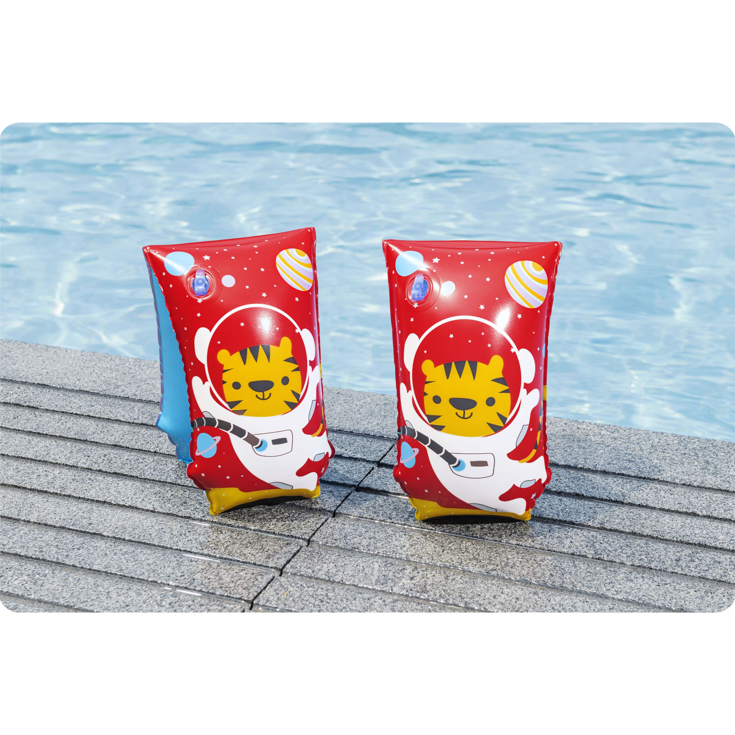 Detské návleky na plávanie Tiger 30 x 15 cm Bestway 32102 – Obrázok 5