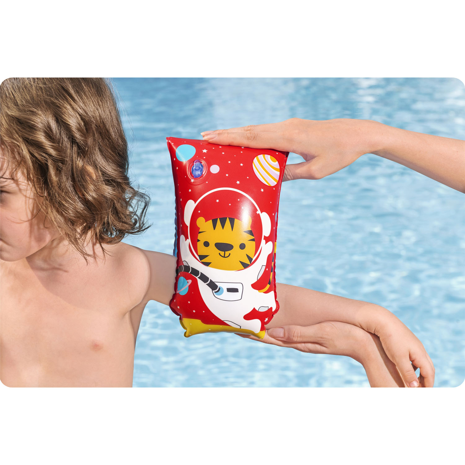 Detské návleky na plávanie Tiger 30 x 15 cm Bestway 32102 – Obrázok 2