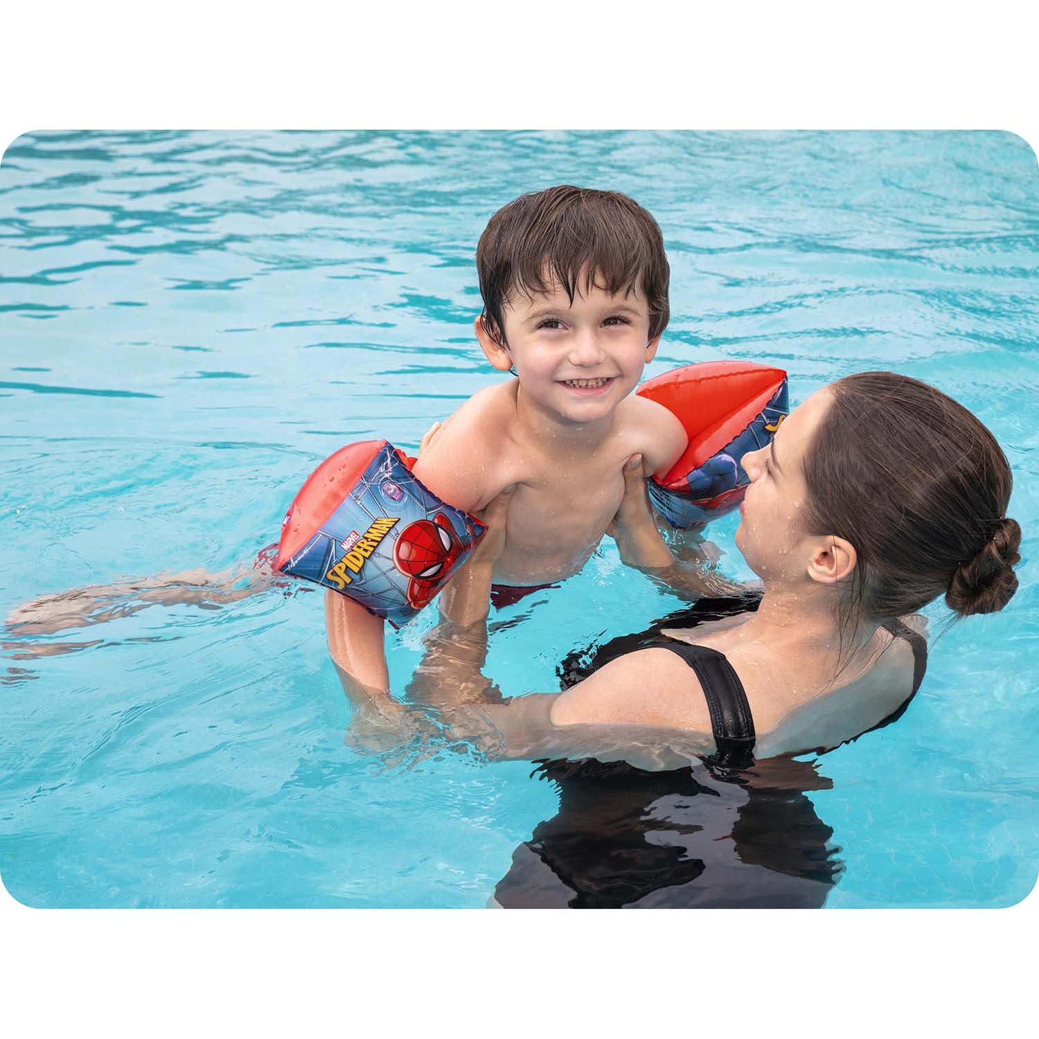Plavecké rukávy Spiderman 23 x 15 cm Bestway 98001 – Obrázok 4