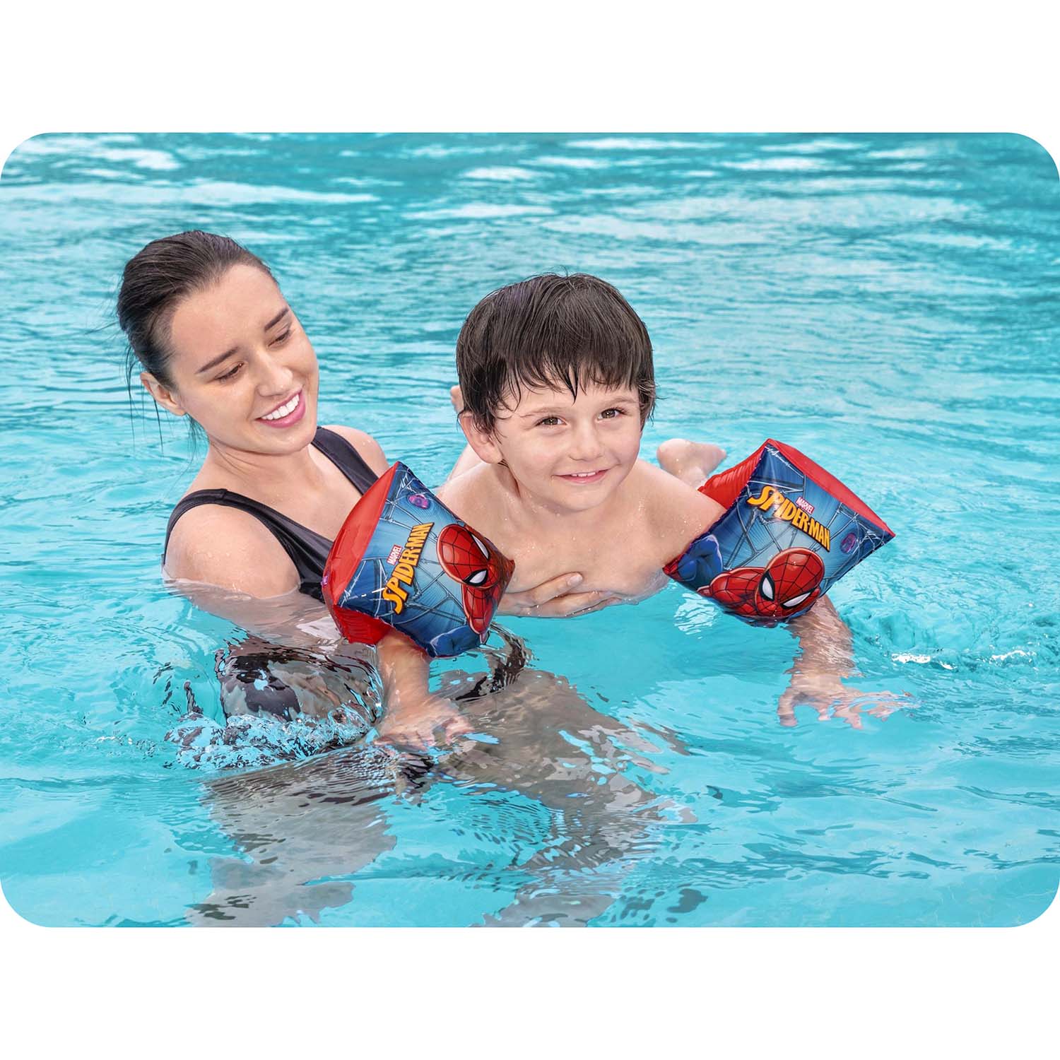 Plavecké rukávy Spiderman 23 x 15 cm Bestway 98001 – Obrázok 6