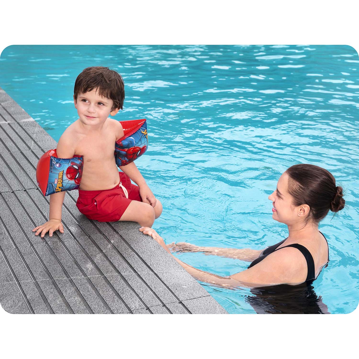 Plavecké rukávy Spiderman 23 x 15 cm Bestway 98001 – Obrázok 7