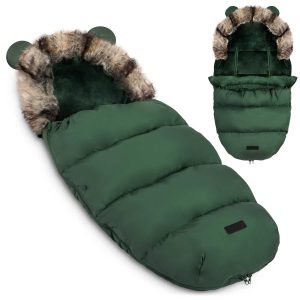 Spací vak Elmi Ricokids na kočík/sane - khaki