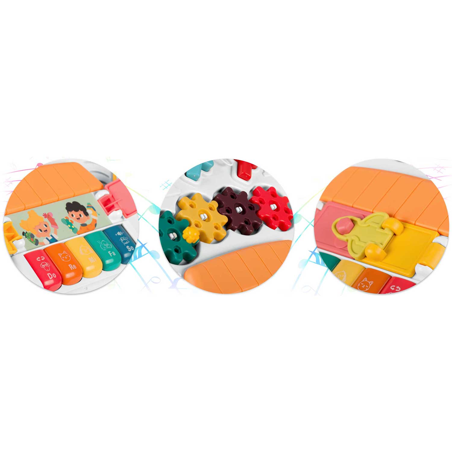 Ricokids 782000 Vzdelávací stôl s hudbou a zvukom – Obrázok 7