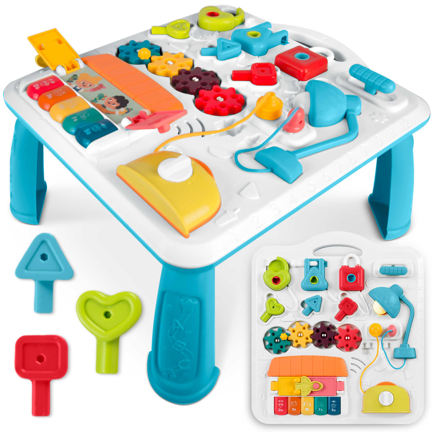 Ricokids 782000 Vzdelávací stôl s hudbou a zvukom