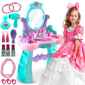 Ricokids 773200 Toaletný stolík so zrkadlom pre dievčatá