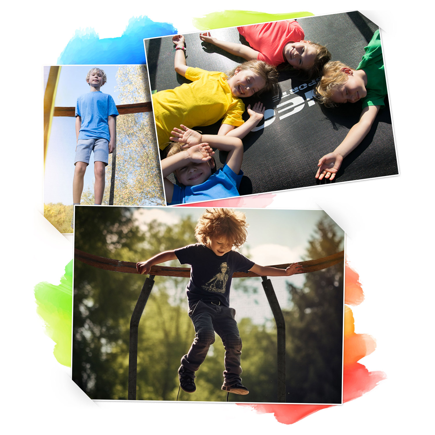 Detská záhradná trampolína 152 cm 5 ft Neo-Sport – Obrázok 10