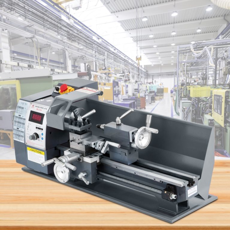 Mini Kovový Sústruh 750W (210mm,400mm) – Obrázok 6