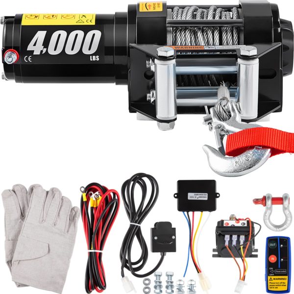 Elektrický Navijak 12V 1,8t 10m