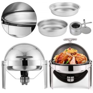 Nerezová Guľatá Miska 6,8L Set 2