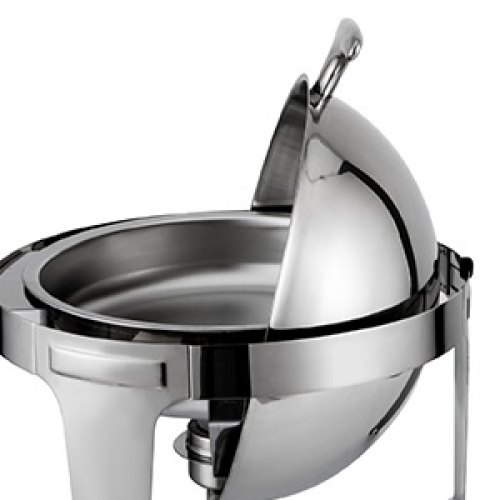 Nerezová Guľatá Miska 6,8L Set 2 – Obrázok 3