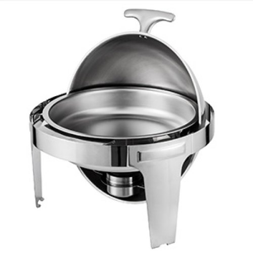 Nerezová Guľatá Miska 6,8L Set 2 – Obrázok 4