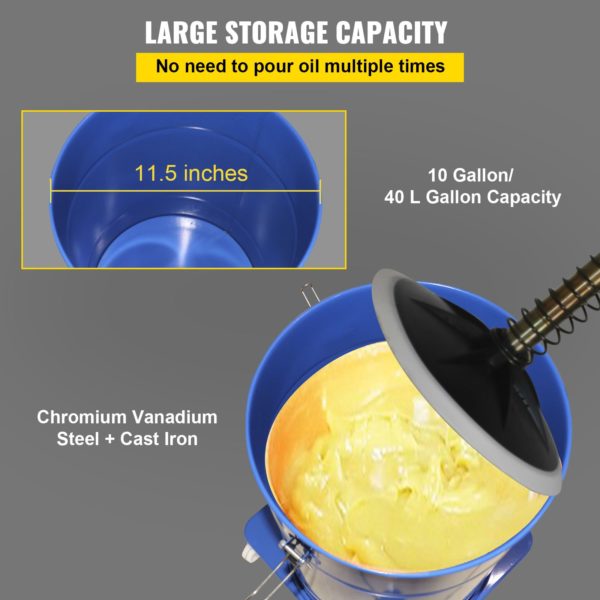 Vzduchom Ovládané Mazacie Čerpadlo 40l – Obrázok 4