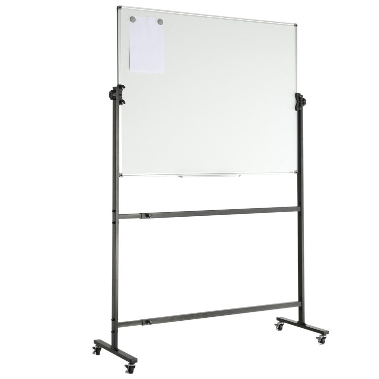 Prenosná Biela Tabuľa 187×130 Cm Biela – Obrázok 2