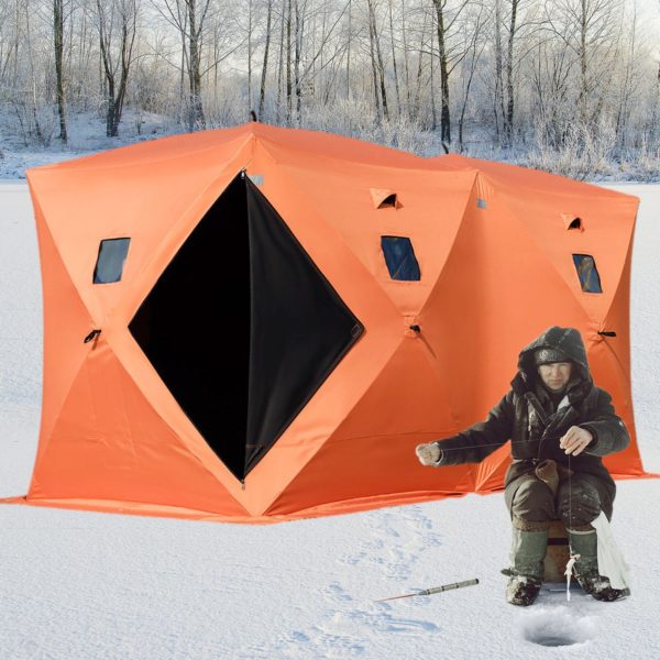 Prístrešok Na Rybolov Pre 8 Osôb (360 X 180 X 205 Cm) – Obrázok 4