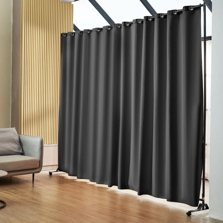 Oddeľovač Kancelárií, Rolovateľný (Čierny) 3 X 2,4 M – Obrázok 5