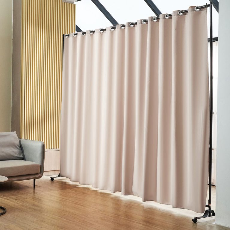 Oddeľovač Kancelárií, Rolovateľný (Béžový) 3 X 2,4 M – Obrázok 4