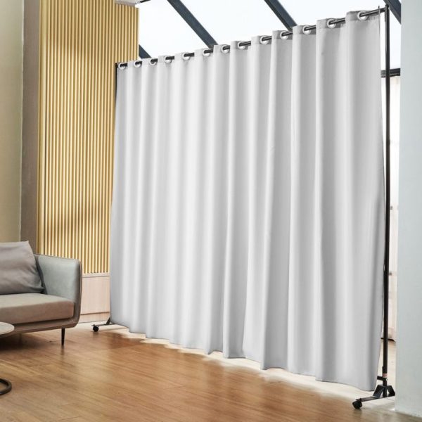 Oddeľovač Kancelárií, Rolovateľný (Sivý) 3 X 2,4 M – Obrázok 5