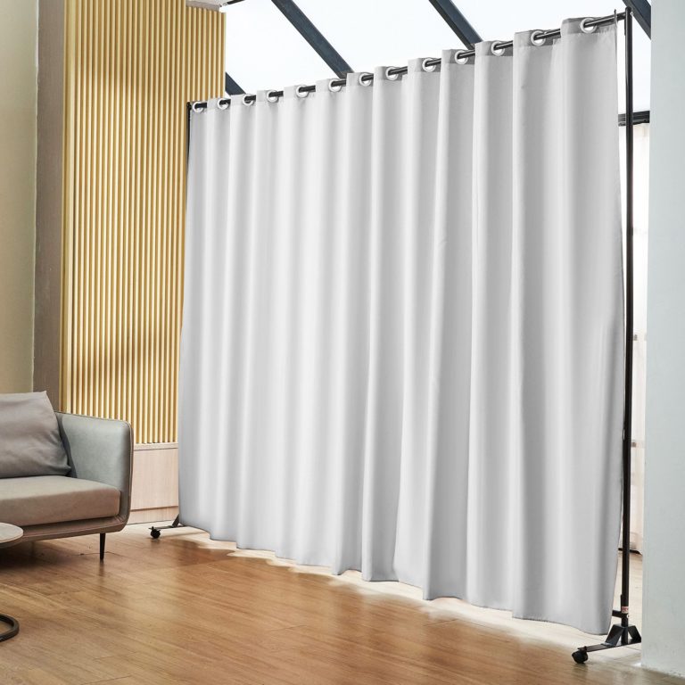 Oddeľovač Kancelárií, Rolovateľný (Sivý) 3 X 2,4 M – Obrázok 5