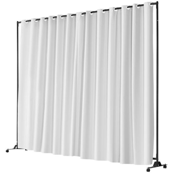 Oddeľovač Kancelárií, Rolovateľný (Sivý) 3 X 2,4 M – Obrázok 3