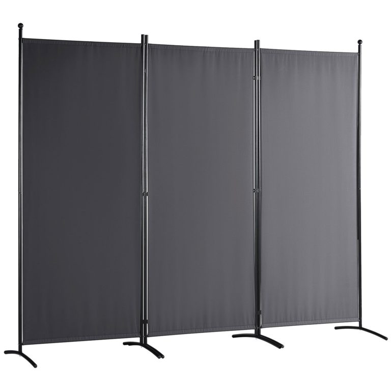 Oddeľovač Kancelárií, Skladací 3 Panelový (Čierny) 2,26 X 1,85m – Obrázok 4