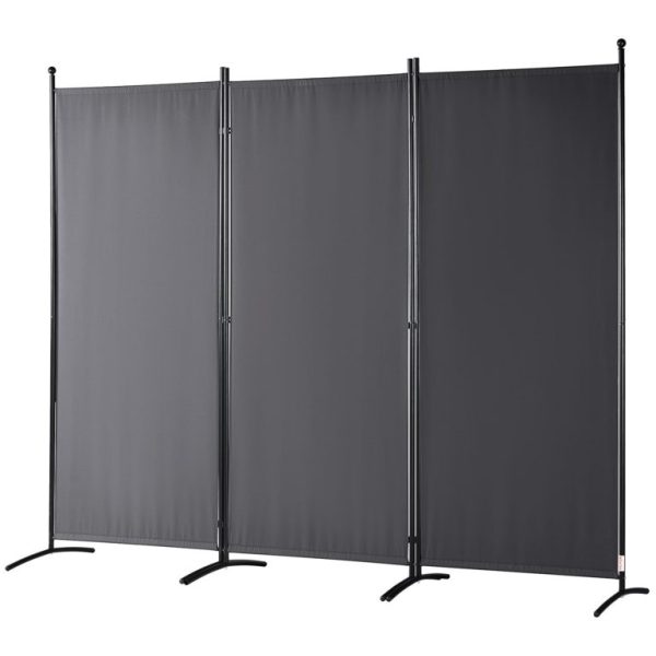 Oddeľovač Kancelárií, Skladací 3 Panelový (Čierny) 2,26 X 1,85m – Obrázok 5