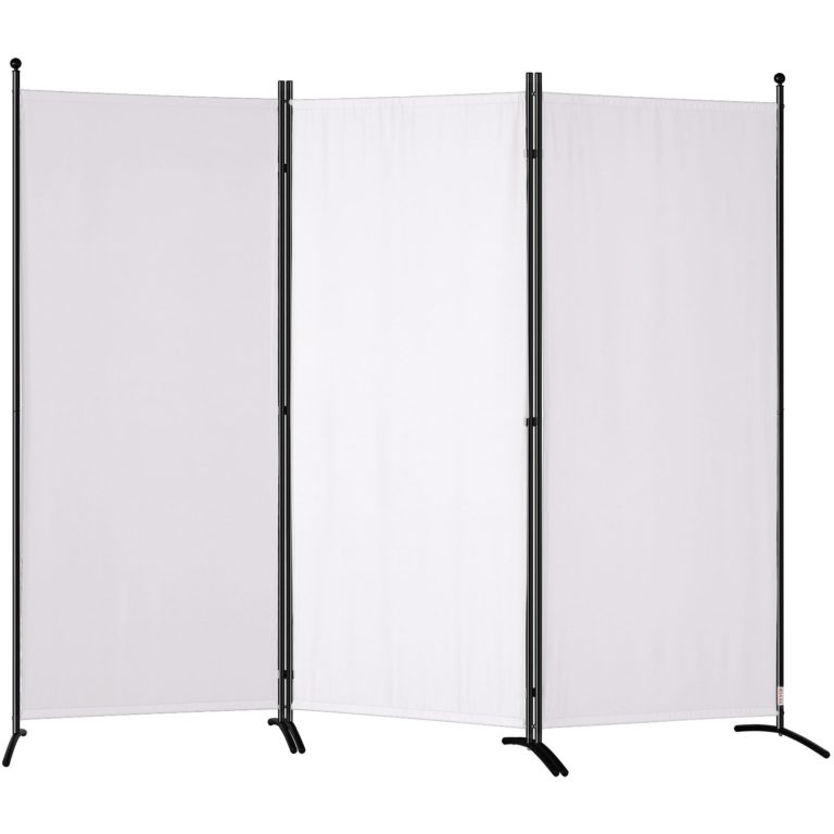 Oddeľovač Kancelárií, Skladací 3 Panelový (Biely) 2,26 X 1,85m – Obrázok 7
