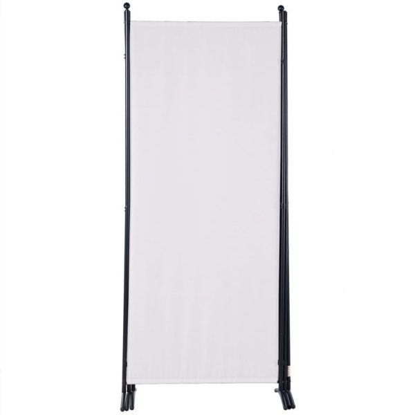 Oddeľovač Kancelárií, Skladací 3 Panelový (Biely) 2,26 X 1,85m – Obrázok 4