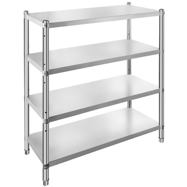 Nerezový 4 Poschodový Regál – Obrázok 6