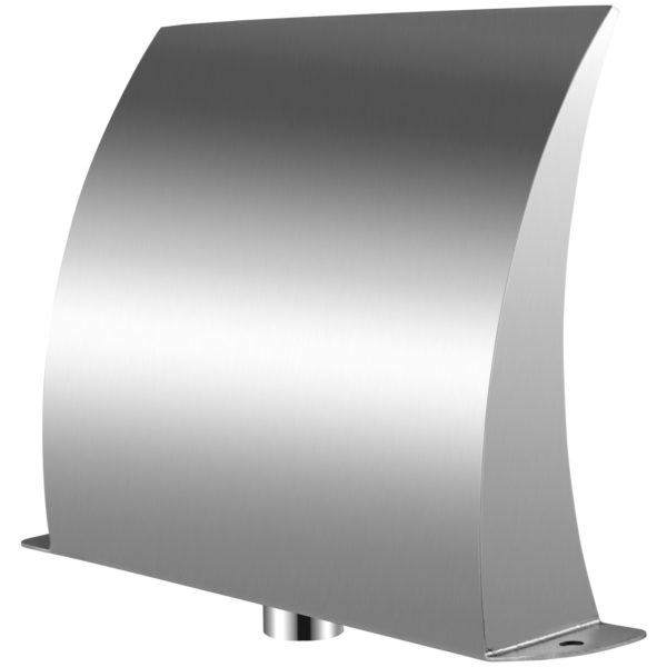 Nerezový Bazénový Vodopád Zakrivený 30 Cm – Obrázok 6