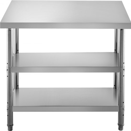 Nerezový Stôl 122 X 45 X 85 Cm – Obrázok 5