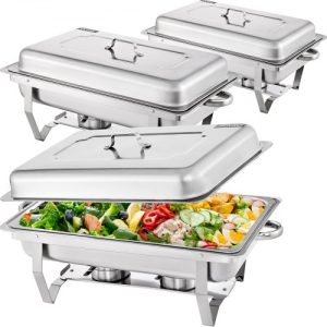 Chafingova Miska 9L Set 3 Nerezová