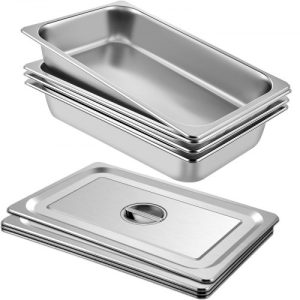 Sada 4 Nerezových Gastro Nádob 13L