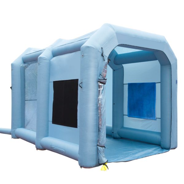 Nafukovací Stan Na Lakovanie S Ventilátorom (4×2,95×2,75m) – Obrázok 5