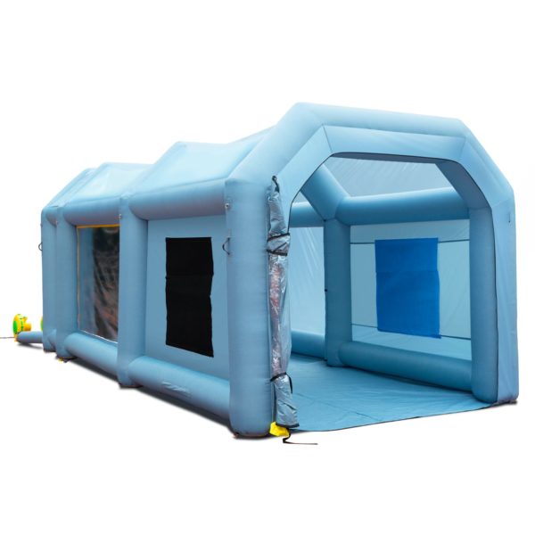 Nafukovací Stan Na Lakovanie S Dvoma Ventilátormi (8,5 X 4,8 X 3,3 M) – Obrázok 3