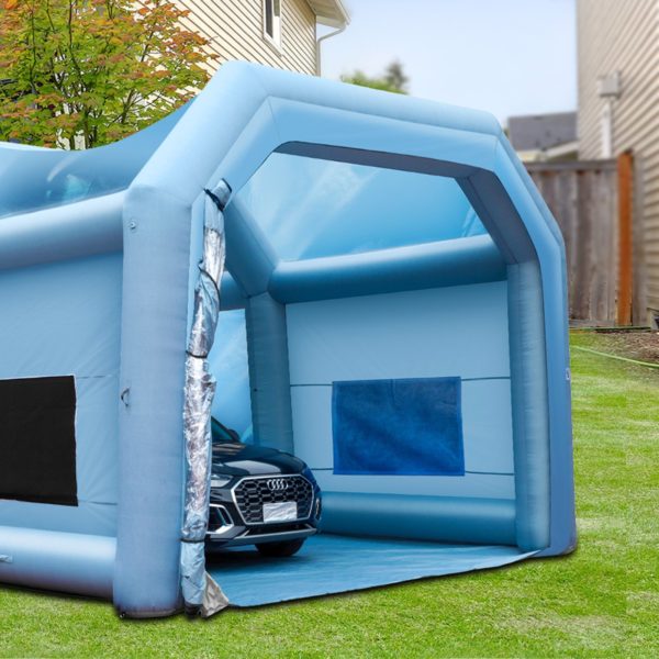 Nafukovací Stan Na Lakovanie S Dvoma Ventilátormi (10 X 6 X 4 M) – Obrázok 3