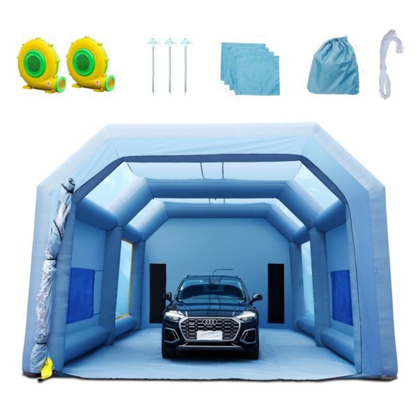 Nafukovací Stan Na Lakovanie S Dvoma Ventilátormi (10 X 6 X 4 M)