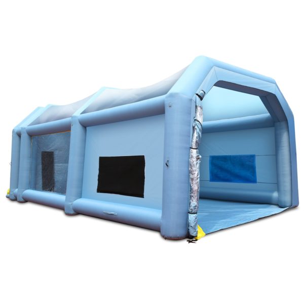 Nafukovací Stan Na Lakovanie S Dvoma Ventilátormi (10 X 6 X 4 M) – Obrázok 5