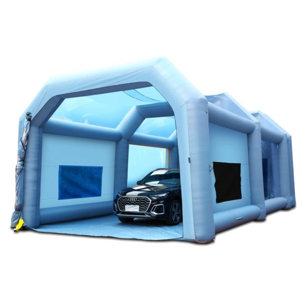 Nafukovací Stan Na Lakovanie S Dvoma Ventilátormi (10 X 6 X 4 M) – Obrázok 4