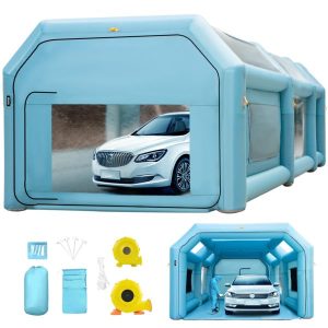 Nafukovací Stan Na Lakovanie S Dvoma Ventilátormi (8x4x3m) (950W, 330W)