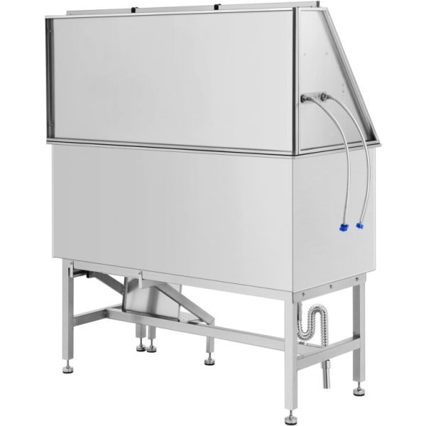 Vanička Pre Umývanie Psov 150cm (So Schodíkmi) (Ľavá) – Obrázok 2
