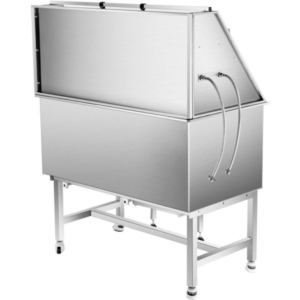 Vanička Pre Umývanie Psov 125cm (So Schodíkmi) (Pravá) – Obrázok 4