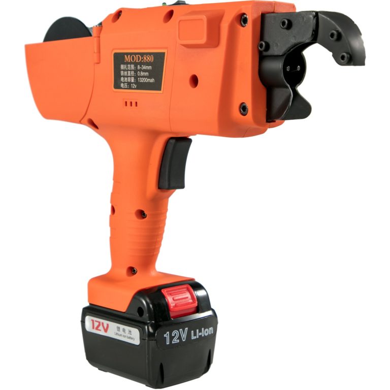 Ručný Elektrický 12V Stroj Na Viazanie Výstuží (6-25mm) – Obrázok 2