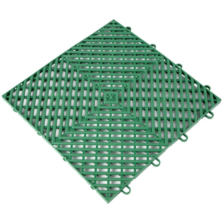 Zámkové Gumové Dlaždice 55ks, Zelené (30,5 X 30,5 Cm) – Obrázok 3