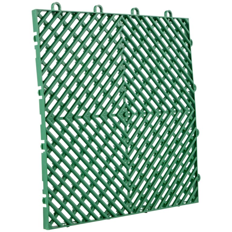 Zámkové Gumové Dlaždice 55ks, Zelené (30,5 X 30,5 Cm) – Obrázok 2