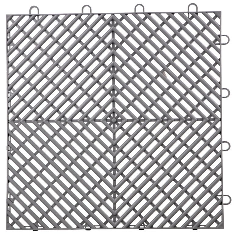 Zámkové Gumové Dlaždice 55ks, Sivé (30,5 X 30,5 Cm) – Obrázok 5