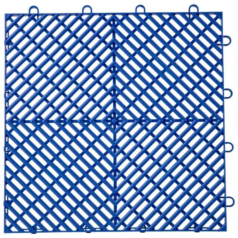 Zámkové Gumové Dlaždice 25ks, Modré (30,5 X 30,5 Cm) – Obrázok 5