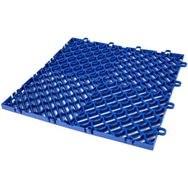 Zámkové Gumové Dlaždice 25ks, Modré (30,5 X 30,5 Cm) – Obrázok 2