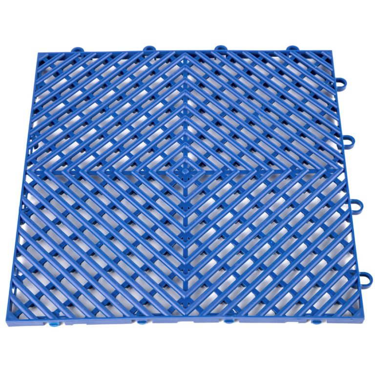 Zámkové Gumové Dlaždice 25ks, Modré (30,5 X 30,5 Cm) – Obrázok 3